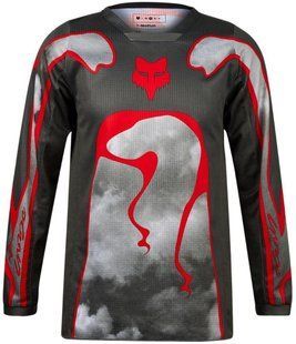 Дитяча джерсі FOX YTH 180 ATLAS JERSEY Grey, YL