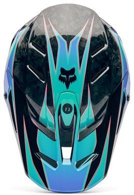 Шолом FOX V3 RS Helmet - CANVAS Aqua XXL