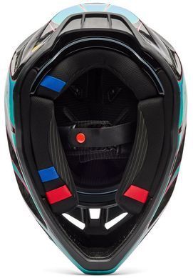 Шолом FOX V3 RS Helmet - CANVAS Aqua XXL