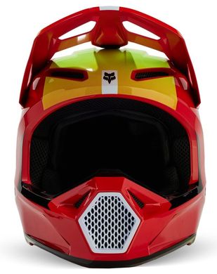 Мотошлем FOX YTH V1 BALLAST HELMET Flo Red YM