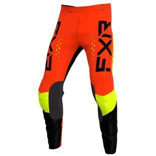 Мотоштаны детские FXR Yth Clutch Pro MX 22-Black/Nuke Red/Hi-vis 24