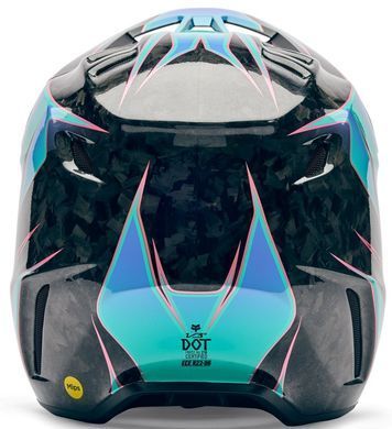 Шолом FOX V3 RS Helmet - CANVAS Aqua XXL