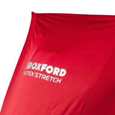 Моточехол Oxford Protex Stretch Indoor Premium Cover Red XL