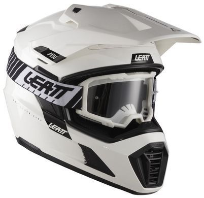 Шолом LEATT 7.5 Adventure Helmet + Goggle White S