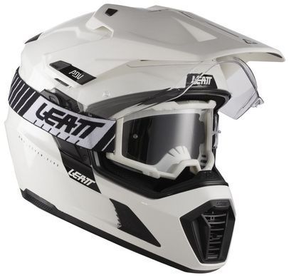 Шолом LEATT 7.5 Adventure Helmet + Goggle White S