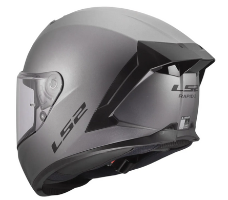 Мотошолом LS2 FF820 Rapid 3 Matt Titanium M