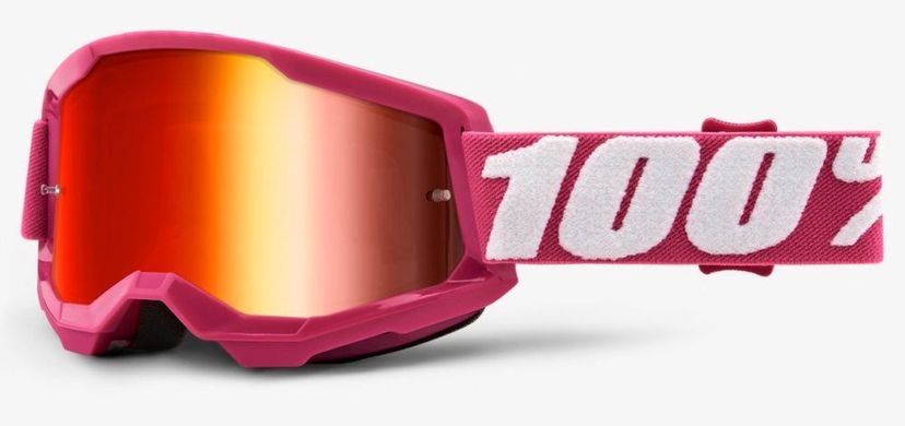 Мотоочки 100% STRATA Goggle II Fletcher - Mirror Red Lens