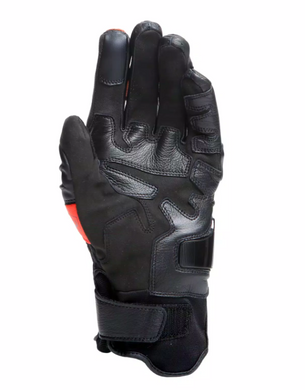 Мотоперчатки Dainese CARBON 4 SHORT Leather Black Red XL