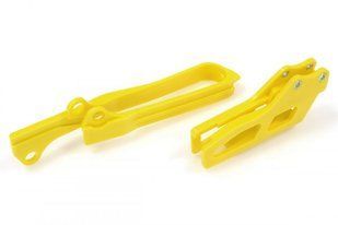 Polisport Chain guide + swingarm slider - Suzuki Yellow