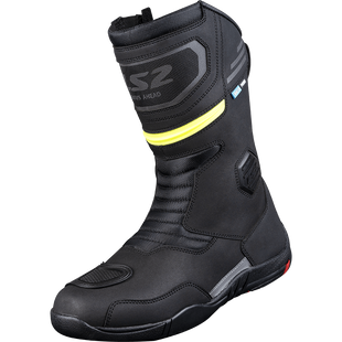 Моточеревики LS2 Goby Man Boots WP Black Hi-Vis Yellow 42