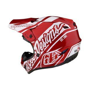 Мотошолом TLD GP HELMET SLICE RED/ WHITE XL