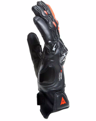 Мотоперчатки Dainese CARBON 4 SHORT Leather Black Red XL