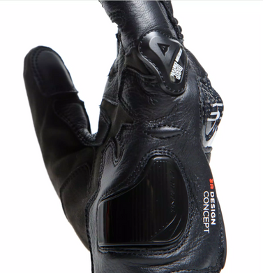 Мотоперчатки Dainese CARBON 4 SHORT Leather Black Red XL