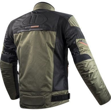 Мотокуртка LS2 Shadow Man Jacket Khaki Black Hi-Vis Orange S