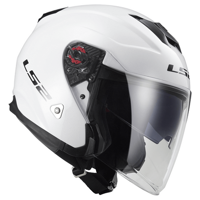 Мотошолом LS2 OF521 Infinity Gloss White L