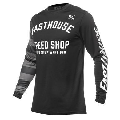 Джерсі FASTHOUSE Carbon Eternal Black/Black XL