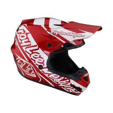 Мотошолом TLD GP HELMET SLICE RED/ WHITE XL