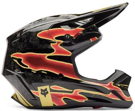 Шолом FOX V3 RS Helmet - INNING Black XXL