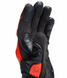 Мотоперчатки Dainese CARBON 4 SHORT Leather Black Red XL