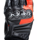 Мотоперчатки Dainese CARBON 4 SHORT Leather Black Red XL
