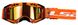 Маска кросова LS2 Aura Pro Goggle Black Orange with Iridium Visor