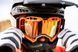 Маска кросова LS2 Aura Pro Goggle Black Orange with Iridium Visor