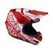 Мотошолом TLD GP HELMET SLICE RED/ WHITE XL