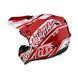 Мотошолом TLD GP HELMET SLICE RED/ WHITE XL